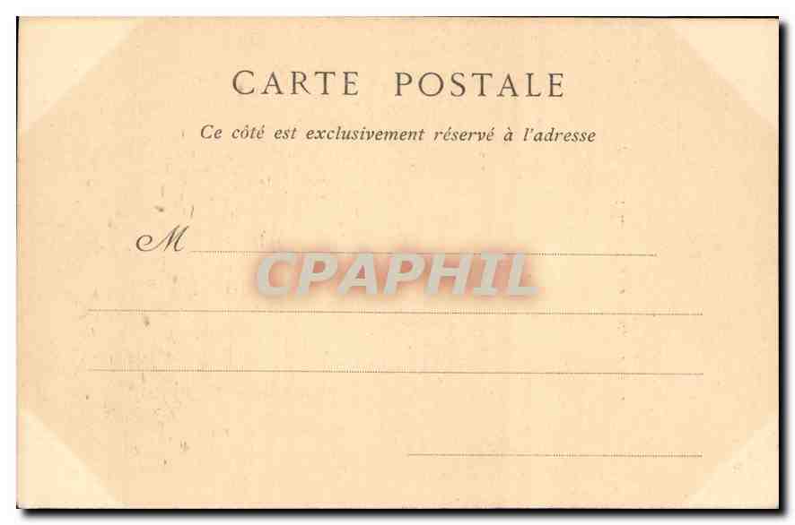 CPA Nevers Maison Constant rue du Fer  — Rückseite
