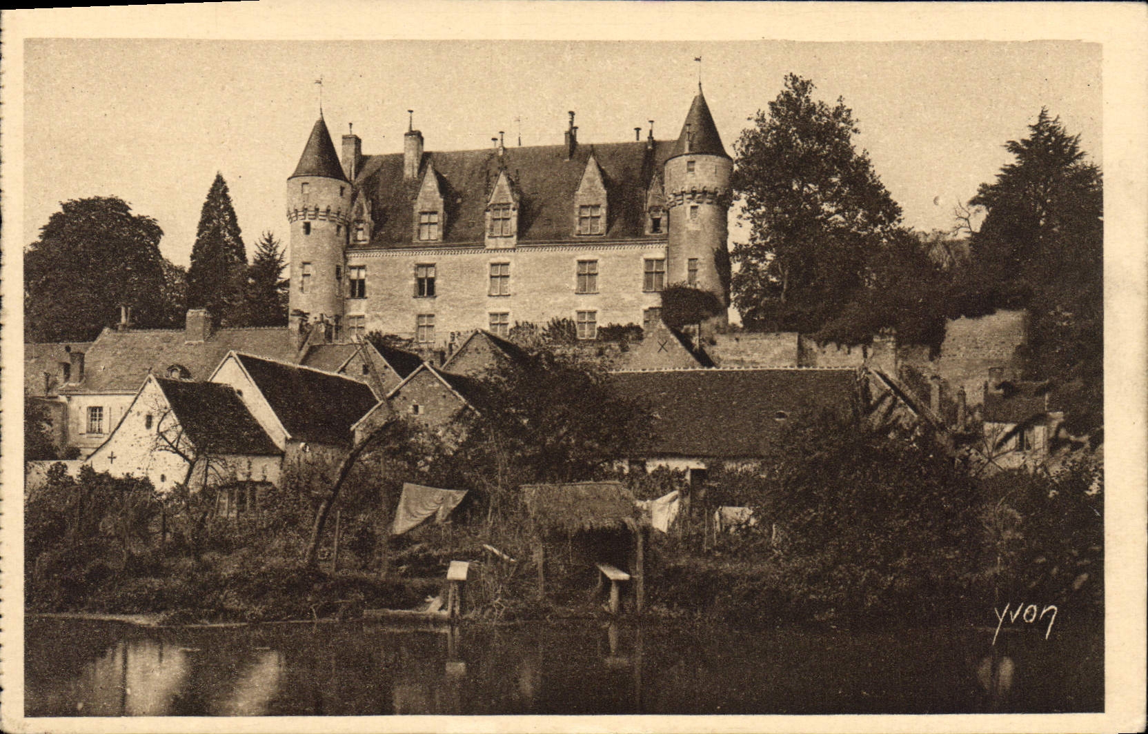Château de Montresor — Loire — Édition d'Art YVON, n°34