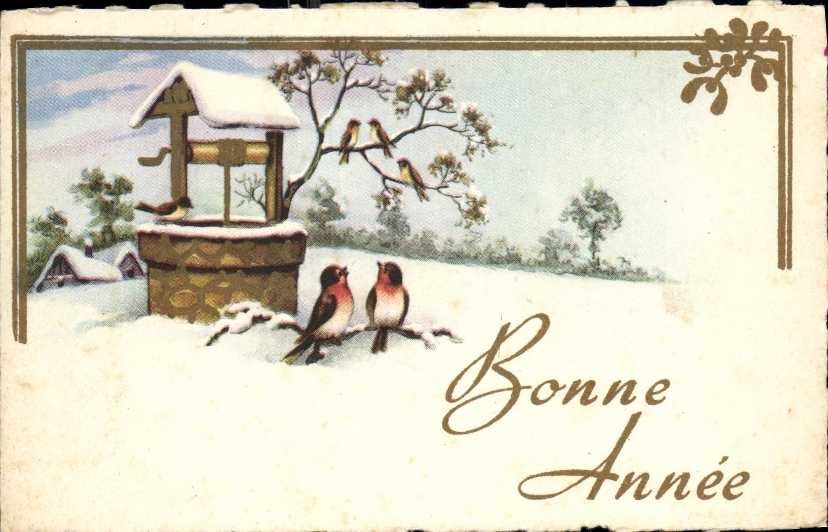 CPA Bonne Annee 