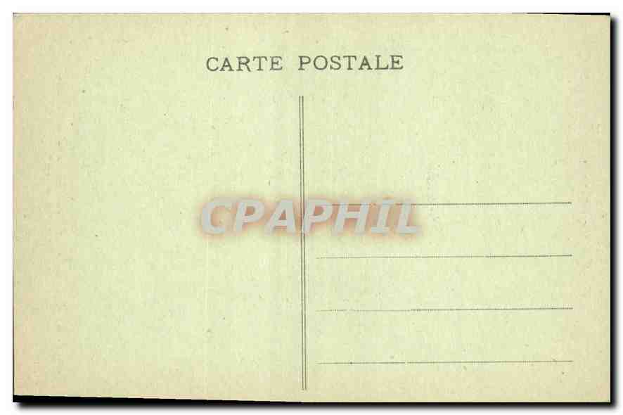 CPA Hammam Meskoutine pres Guelma profil de la Grande Cascade  — Rückseite