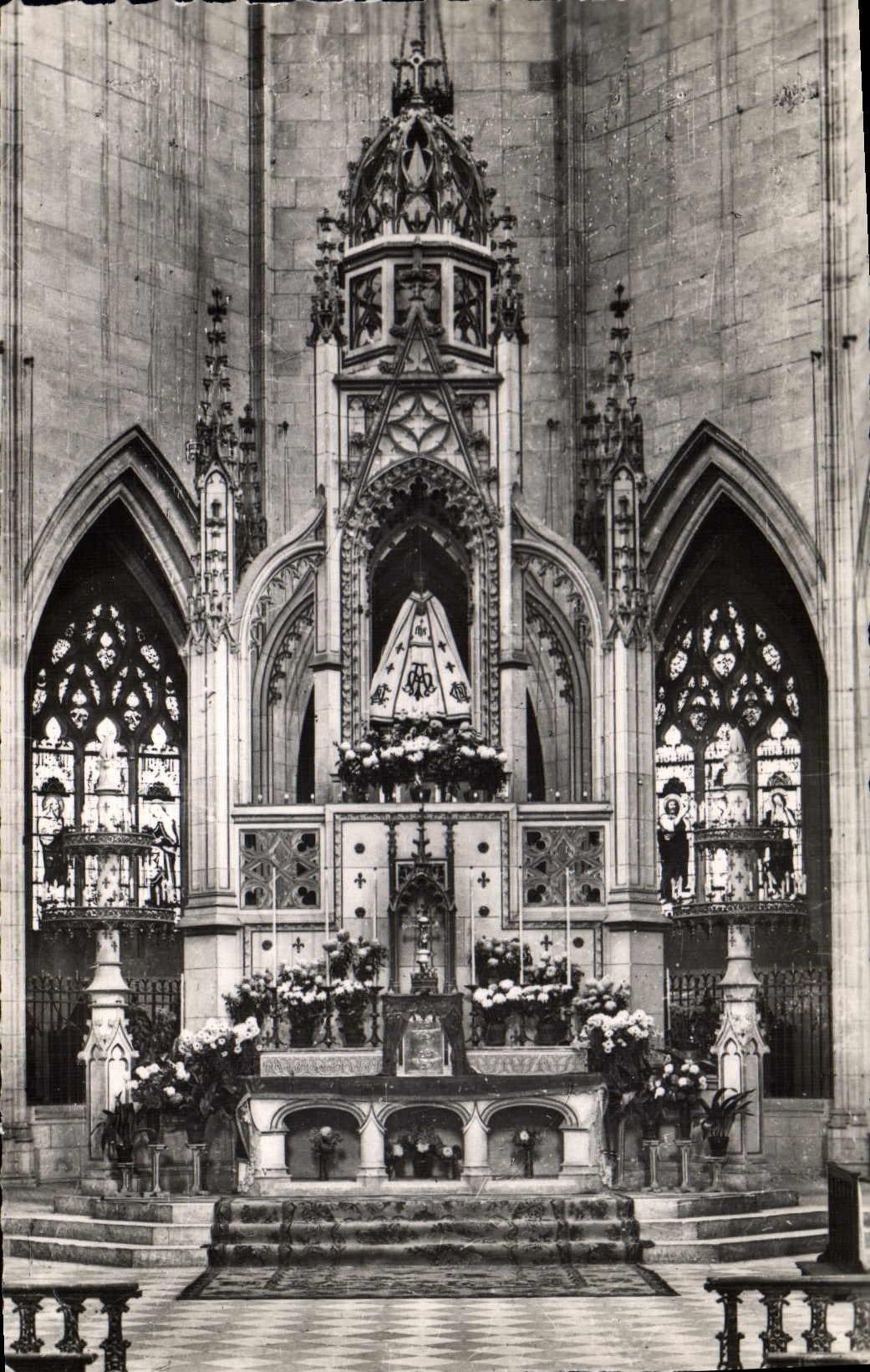 Basilique Notre-Dame — Trône de Notre-Dame — Coll. Robhon, Photog. Véritable Reproduction Interdite