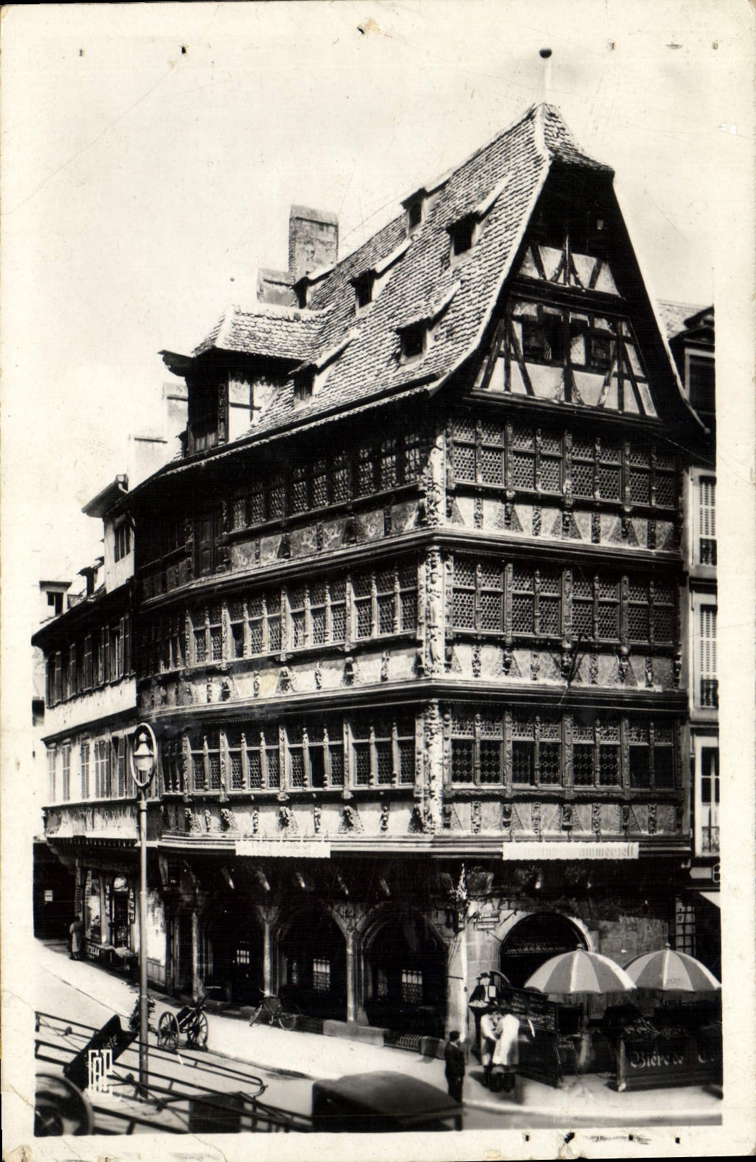 CPA Strasbourg la Maison Kammerzell 