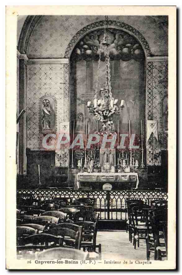 Capvern-les-Bains (H.-P.) — Intérieur de la Chapelle — Au Petit Lombar
