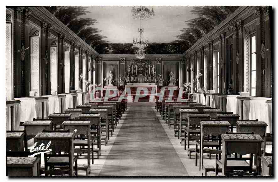 CPA Hanneucourt S et O la Chapelle du chateau 