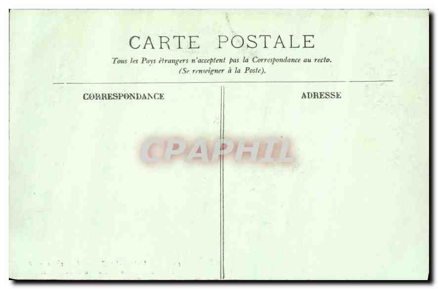 CPA Le Mont Dore l'Etablissement Thermal la Source Madeleine  — Verso