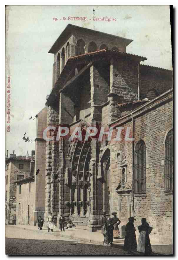 CPA St Etienne Grand Eglise 