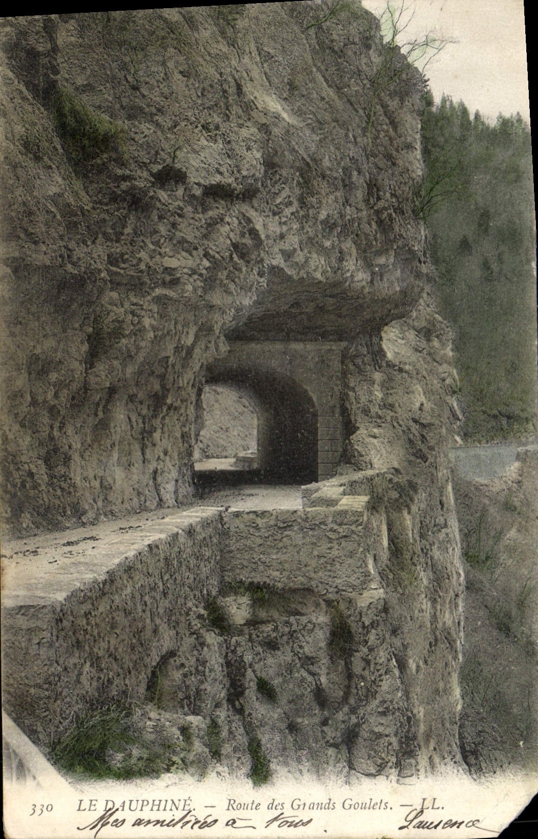 Le Dauphiné — Route des Grands Goulets — LL. Lausence