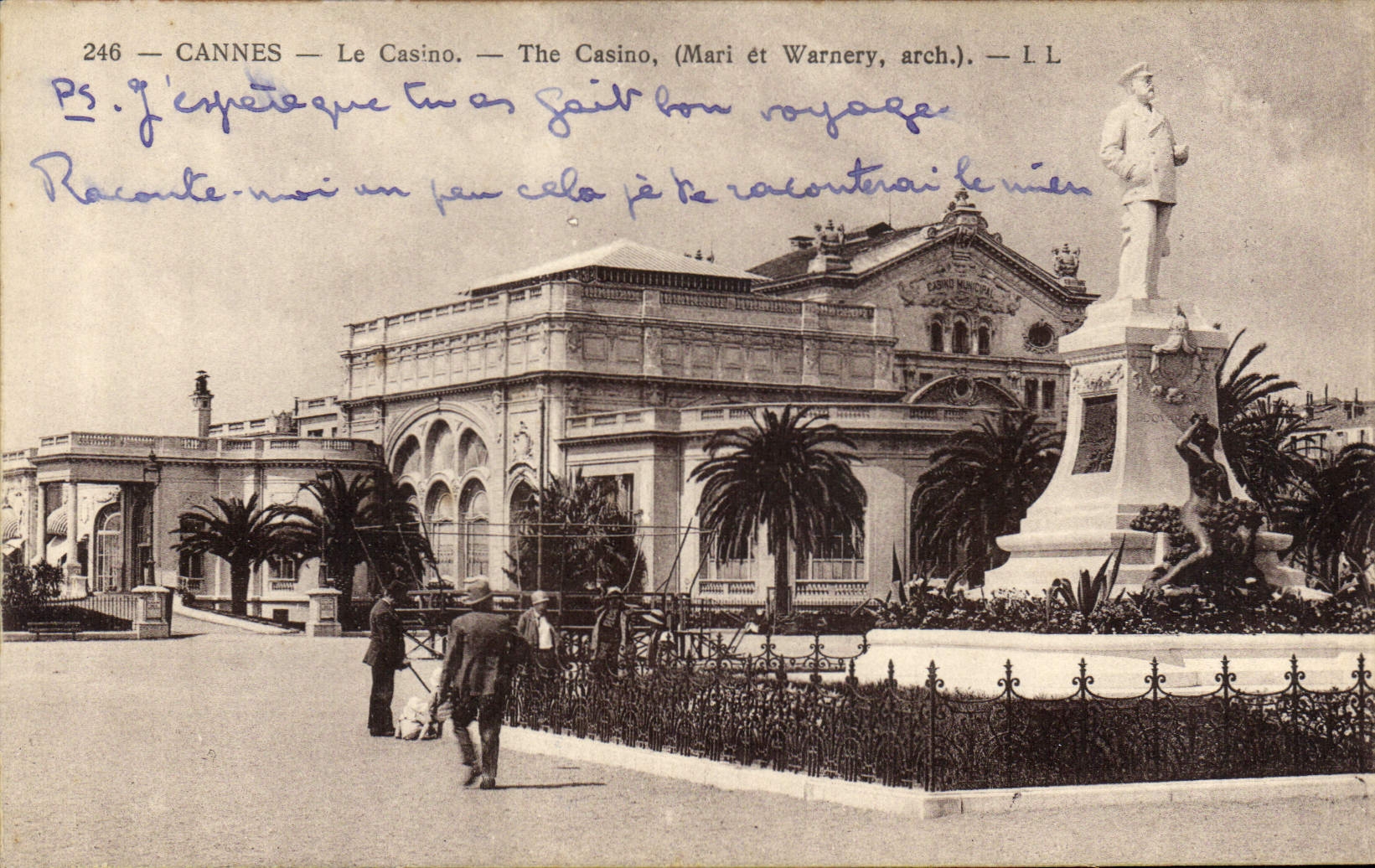 CANNES — Le Casino — (Mari et Warnery, arch.) — I.L.