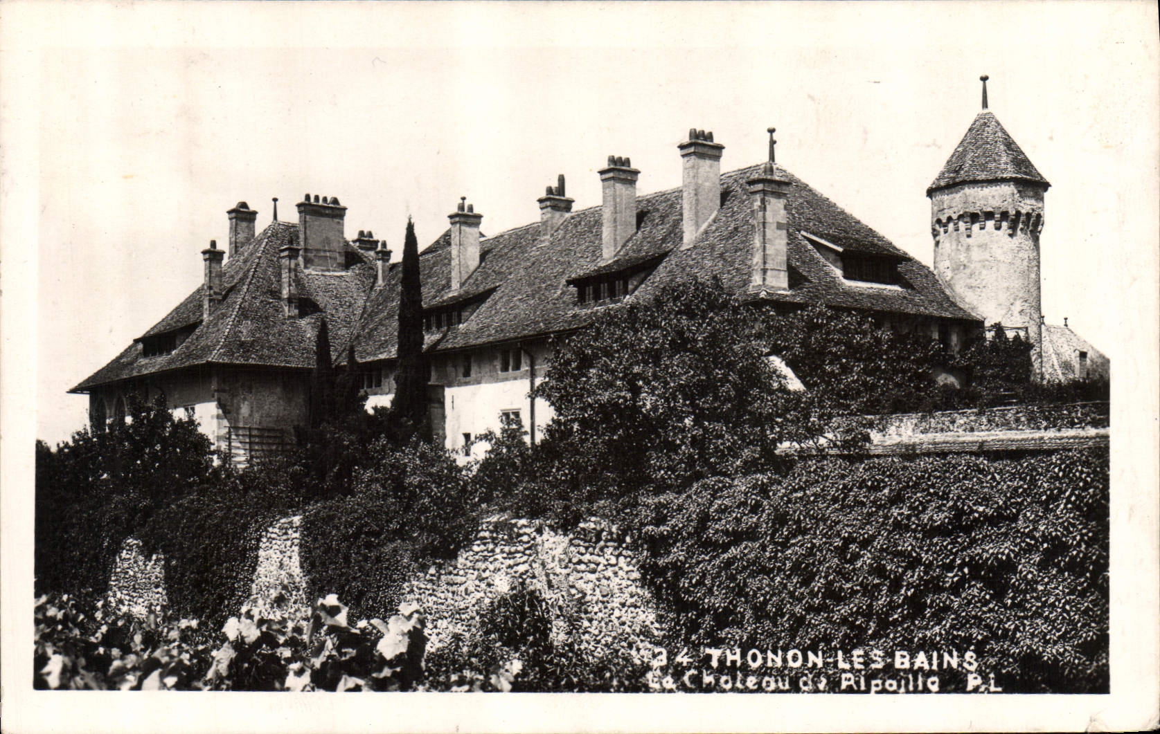 Thonon-les-Bains — Château de Ripailla — P.L. n° 34