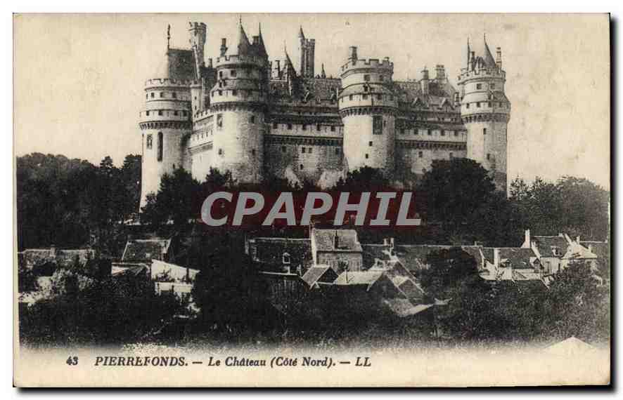 CPA Pierrefonds Le Chateau Cote Nord 