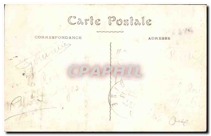 Beauvais — Fontaine décorative, rue de la Frette — éditeur inconnu, n° 24 — Verso
