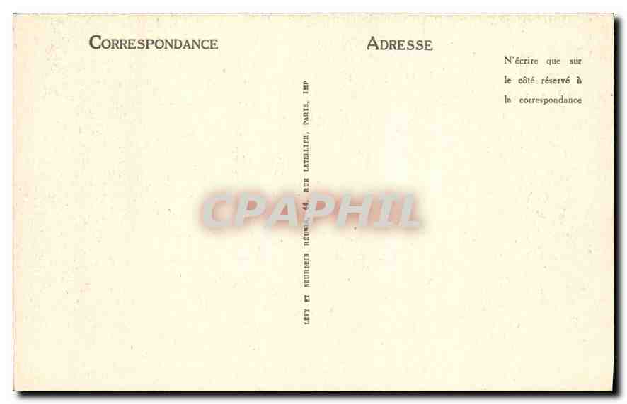 CPA Compiegne Le Chateau La Salle des Fetes  — Rückseite