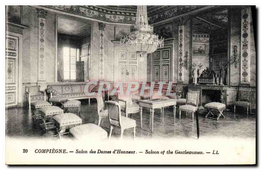 Compiègne — Salon des Dames d'Honneur — LL