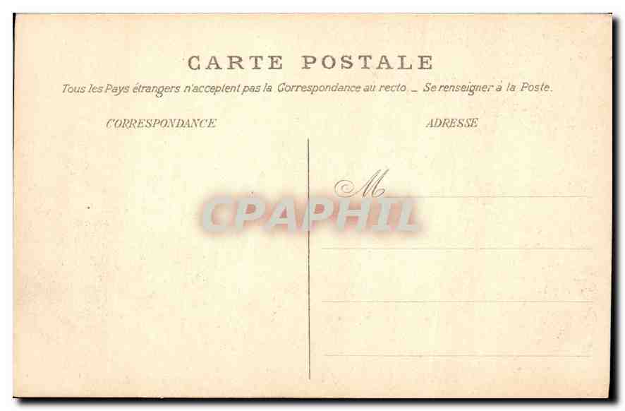 Forêt de Fontainebleau — Point de vue sur le Rocher Cassepot — éditeur CPAPHIL, n° 268 — Rückseite