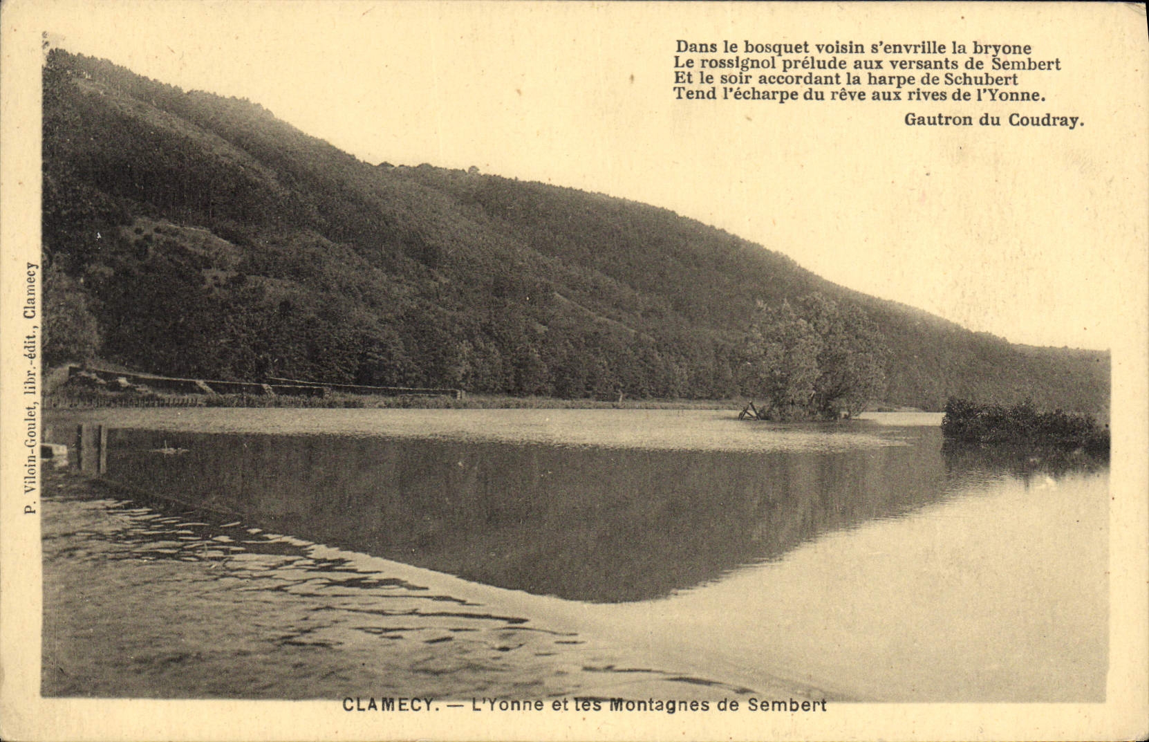 Clamecy — L'Yonne et les Montagnes de Sembert — P. Viloin-Coulet, libraire-éditeur