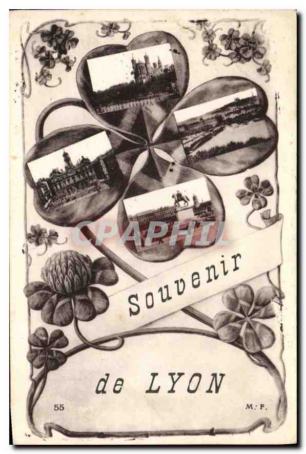 CPA Souvenir de Lyon 