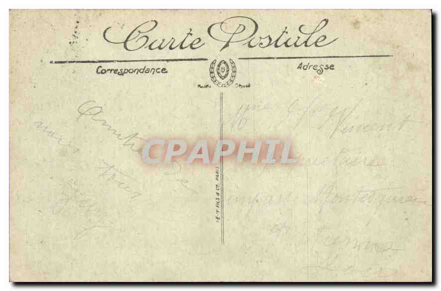 Vichy — La Source de l'Hôpital — éditeur LL, n° 200 — Rückseite