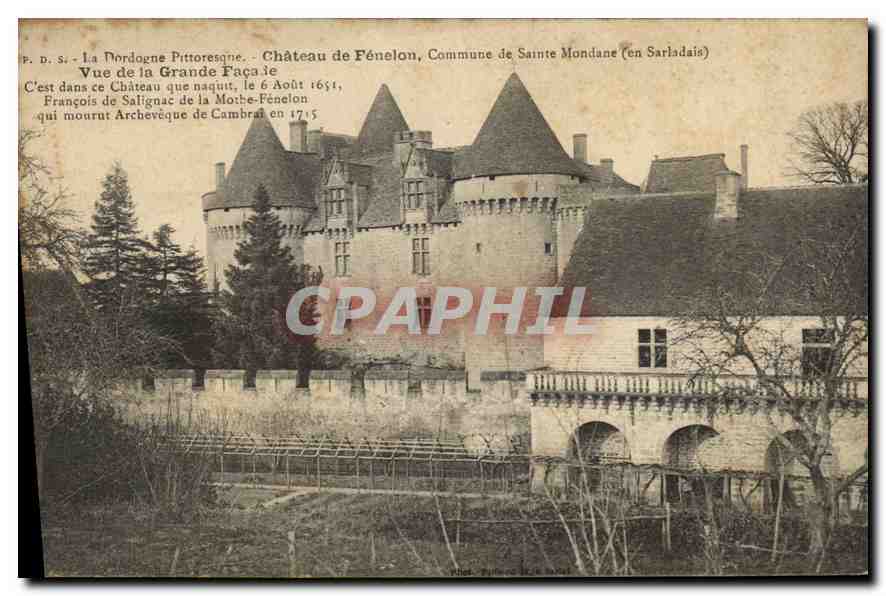 Château de Fénélon — Sainte-Mondane (en Sarladais) — P.D.S. La Dordogne Pittoresque