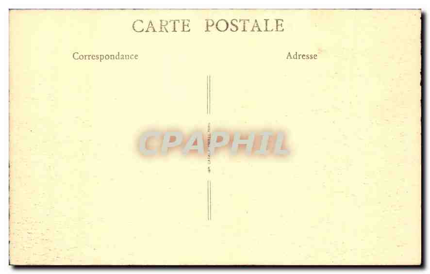 CPA Lyon Caisse des depots Pont d'Ainay et Fourviere  — Verso