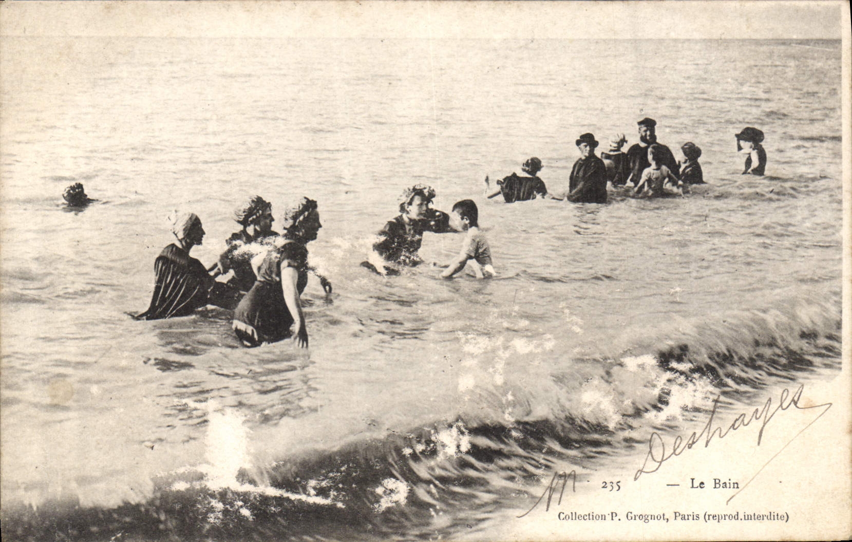 CPA Le Bain Femmes