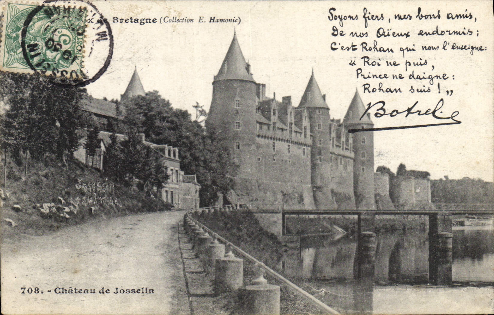 CPA La Bretagne Chateau de Josselin 