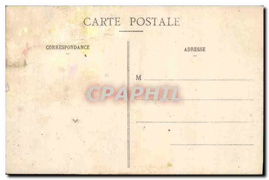 CPA Eure et Loir historique Tour de Gallardon  — Rückseite