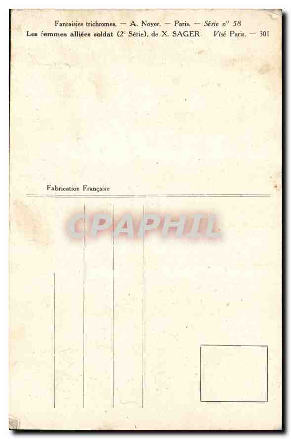 CPA Japon Pour la liberte du monde Militaria — Verso