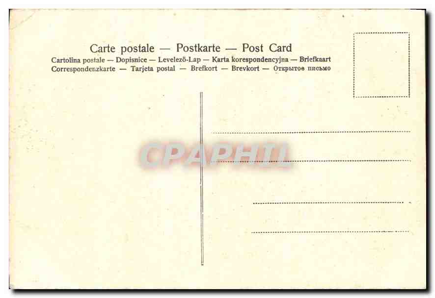 CPA Museum Berlin Velasquez Felohauptm del Borro  — Verso