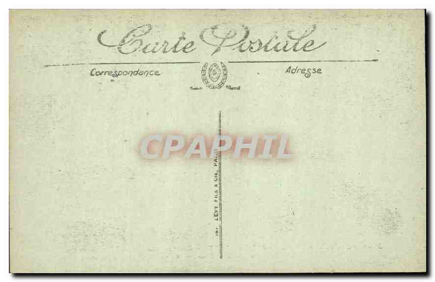 CPA Les Ruines de la Guerre Reims La Rue de Tillois's en ruines Militaria — Rückseite