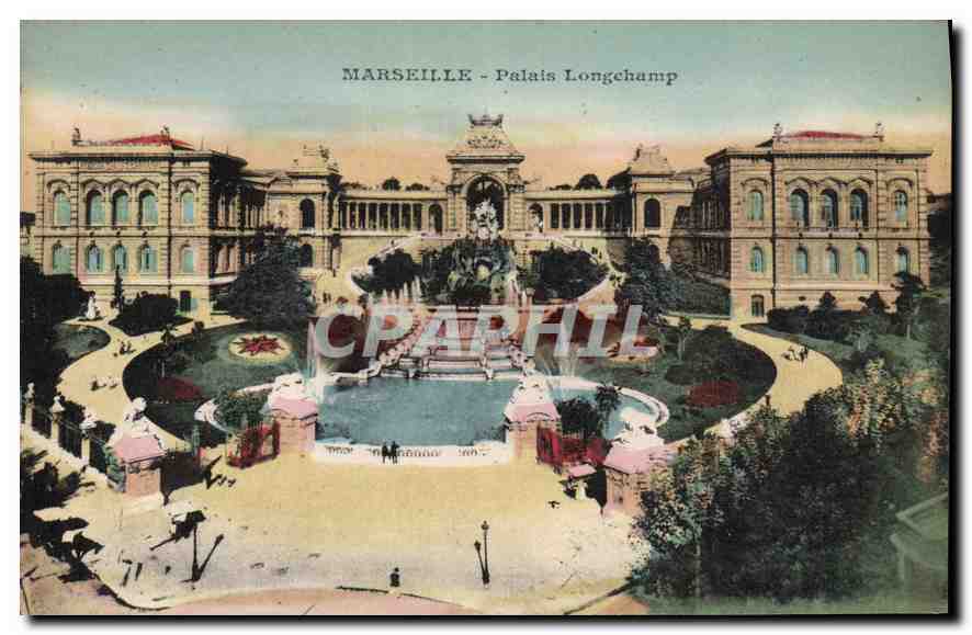 CPA Marseille Palais Longchamp 