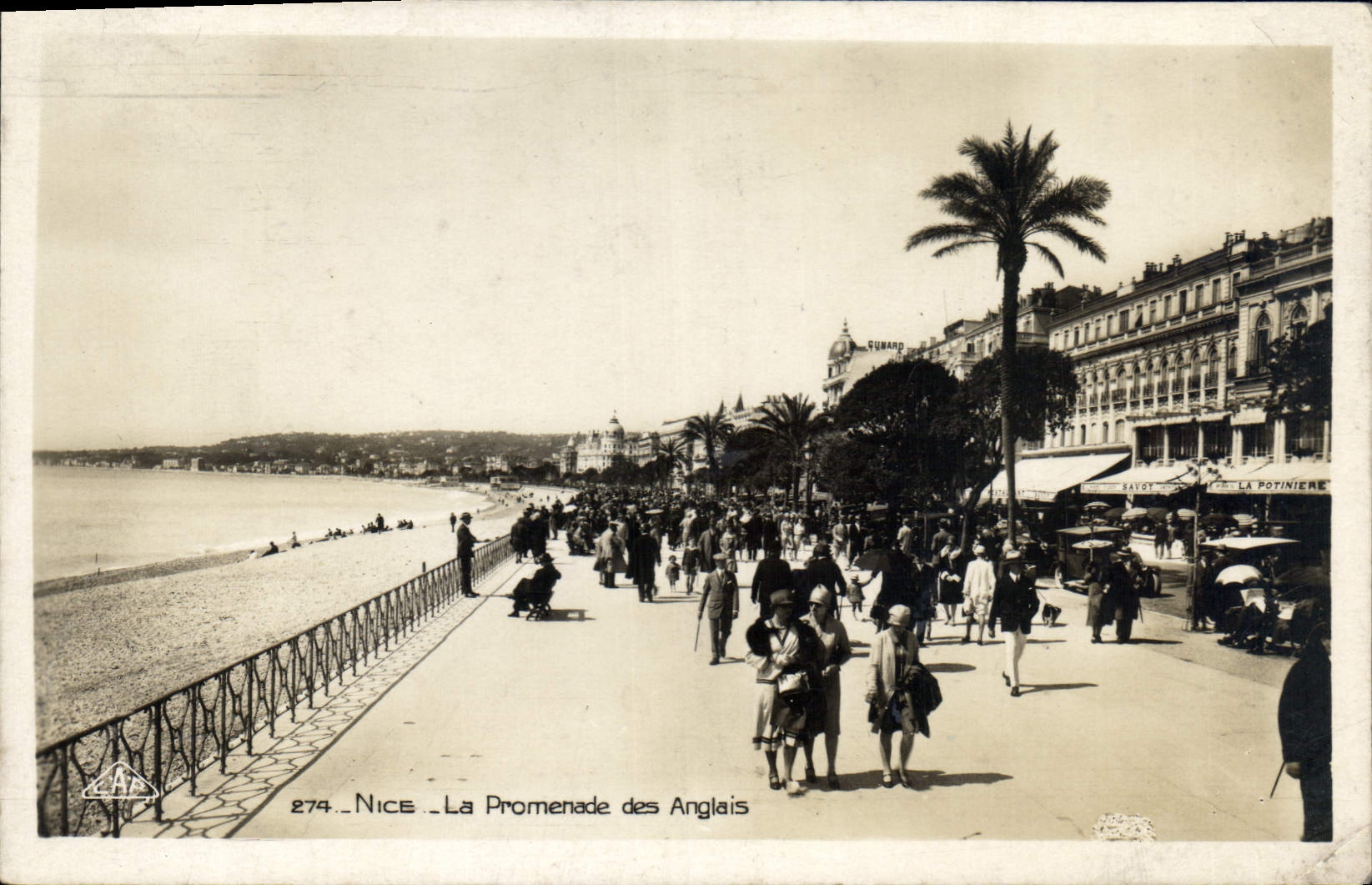 CPA Nice La Promenade des Anglais 