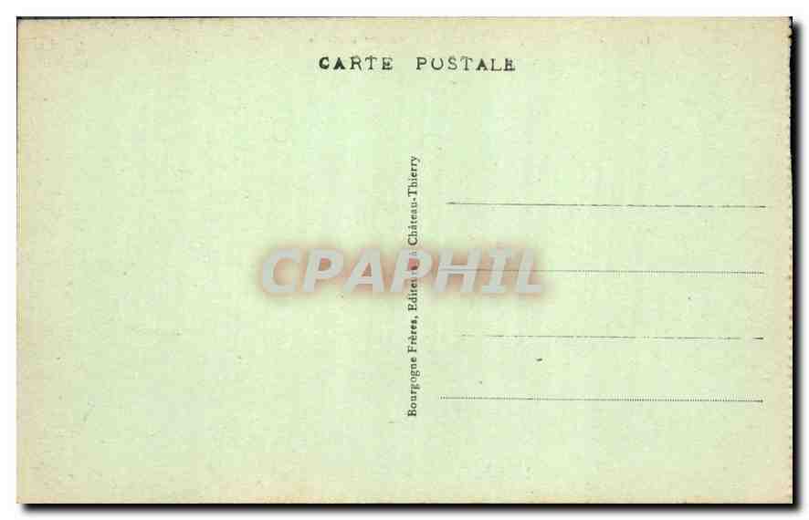 CPA Vitry le Francois Marne Le Pont sur la Marne  — Verso