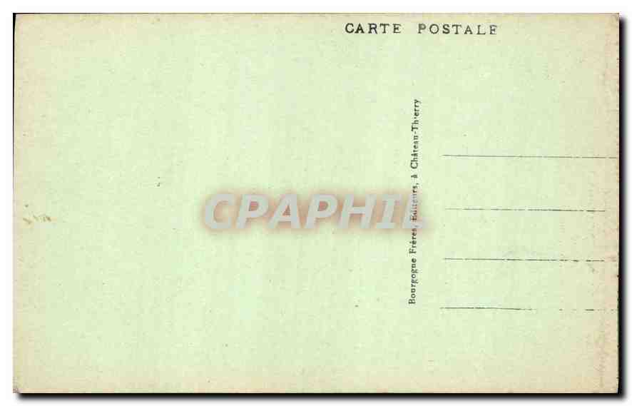 CPA Vitry le Francois Marne Monument Votif  — Verso
