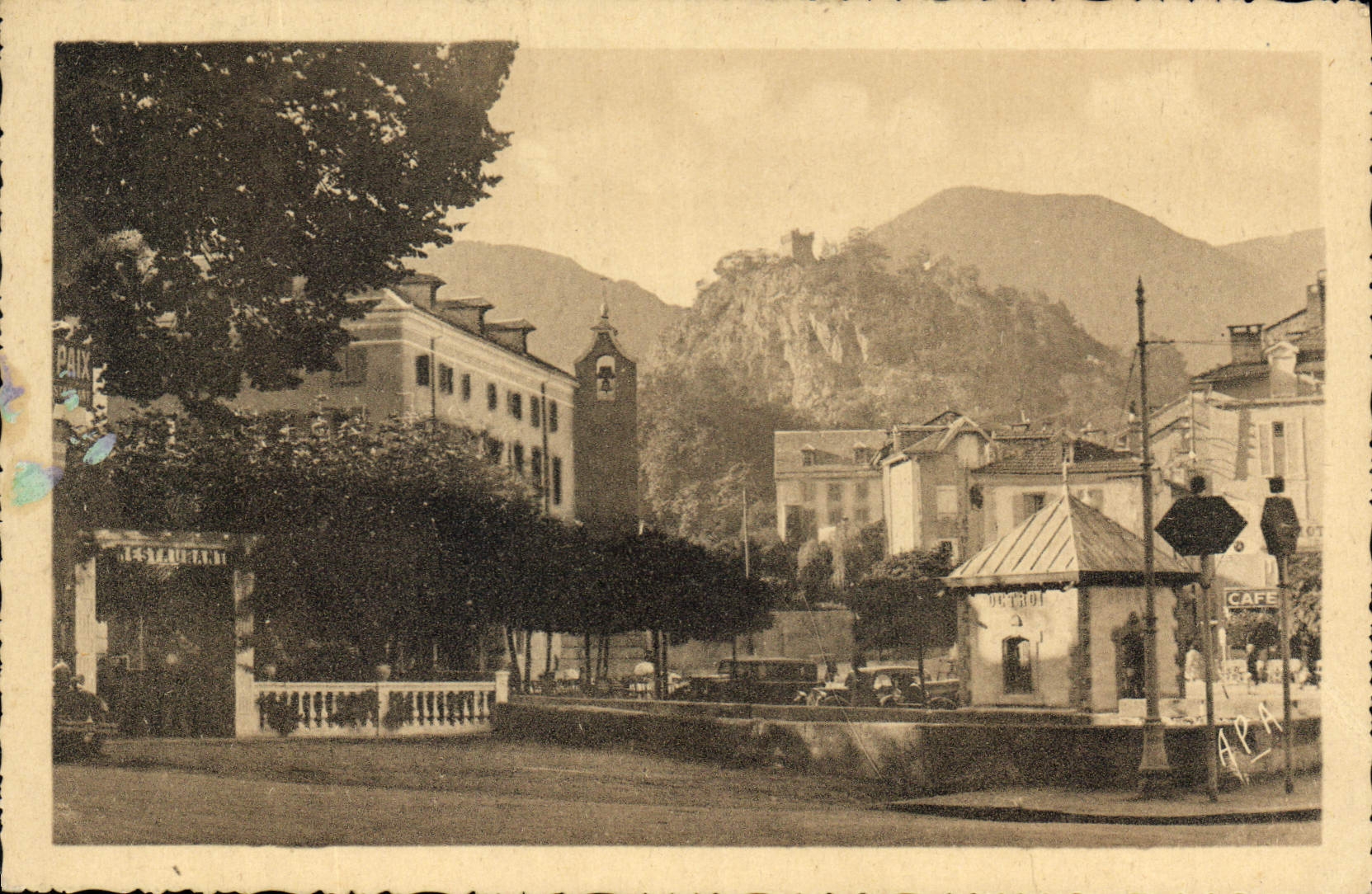 CPA Ax les Thermes Ariege Place du Breilh 