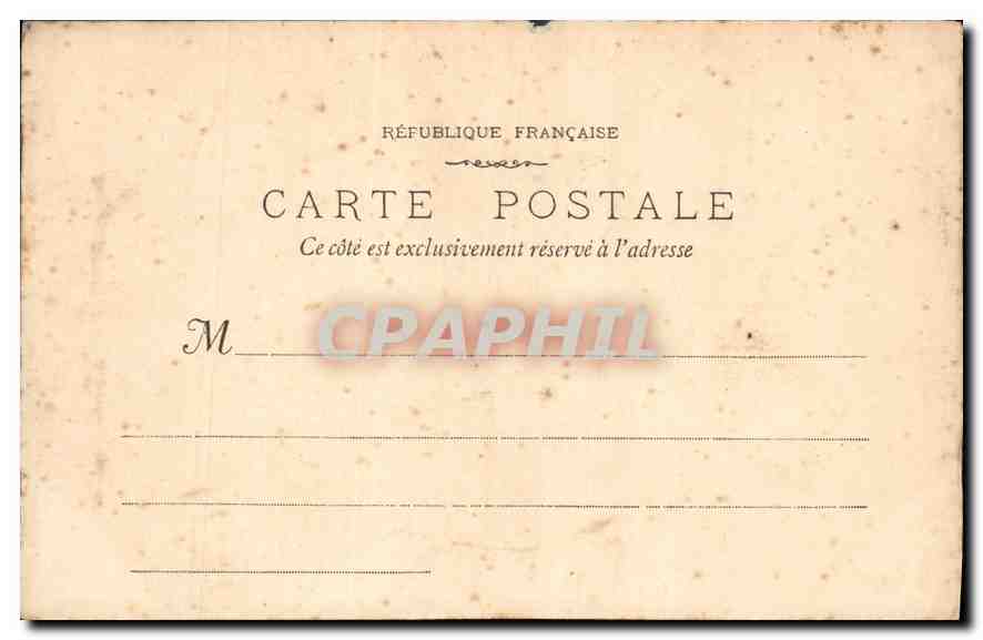 CPA Theatre Antique d'Orange Citharis  — Rückseite