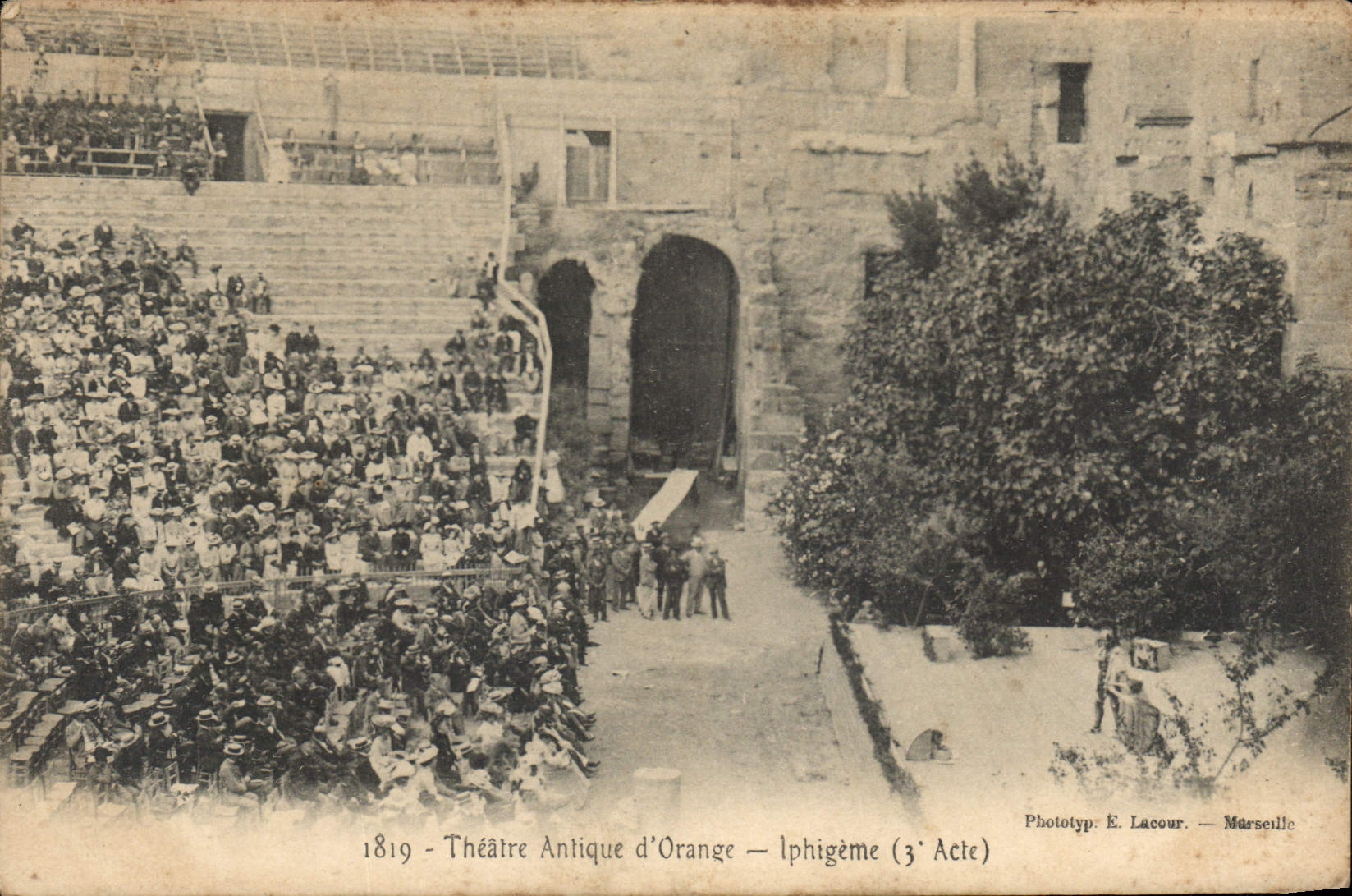 CPA Theatre Antique d'Orange Citharis Iphigeme 