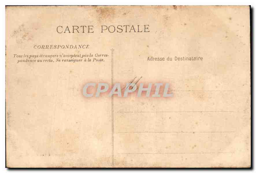 CPA Theatre Antique d'Orange Citharis Iphigeme  — Rückseite
