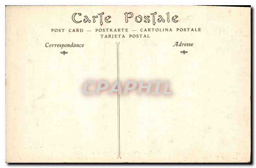 CPA Rueil Chateau de la Malmaison Bureau de campagne de Napoleon 1er — Rückseite
