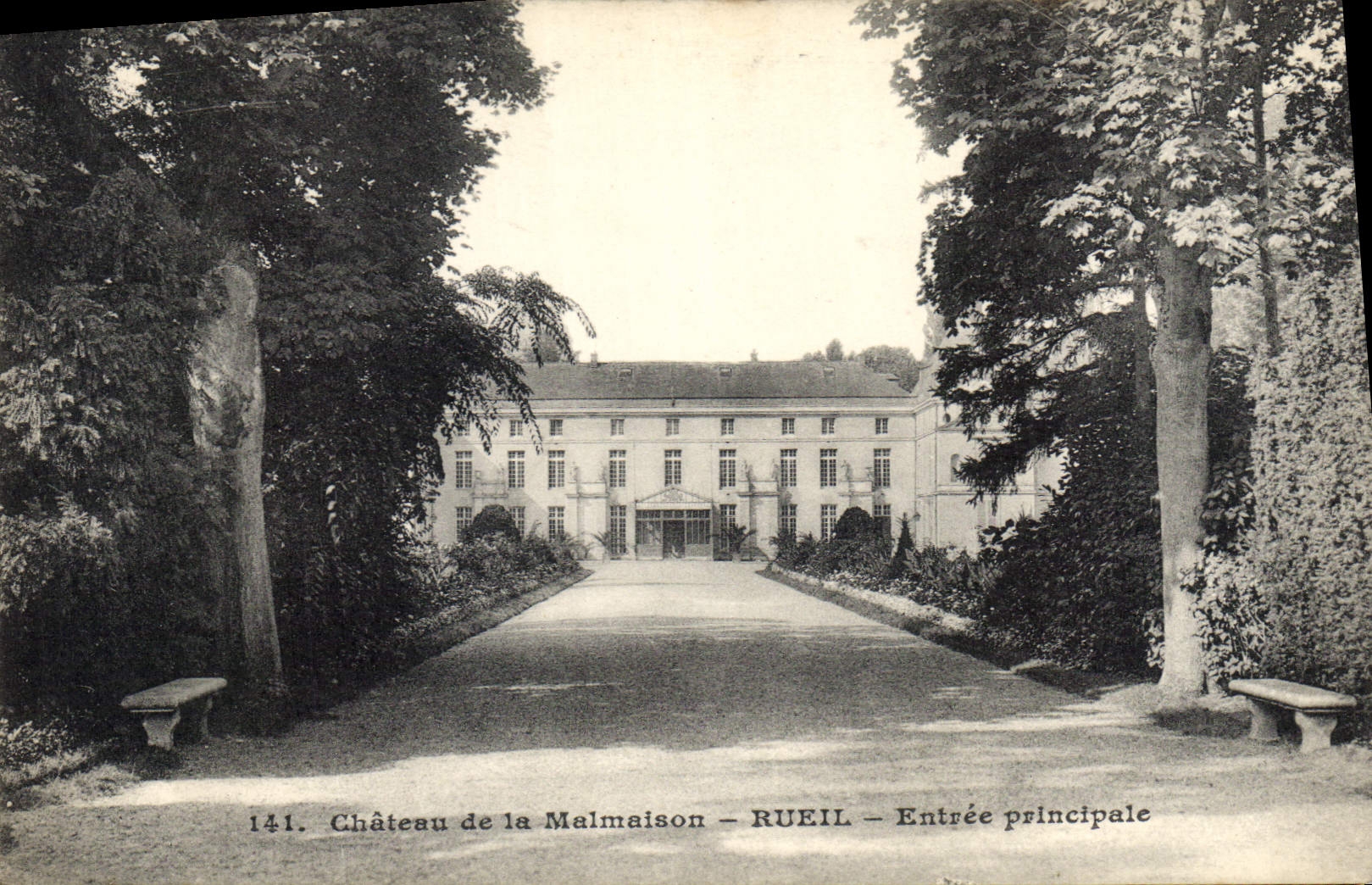 CPA Chateau de la Malmaison Rueil Entree principale 