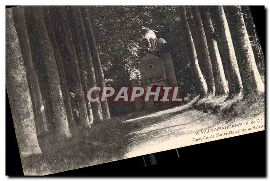 CPA Wailly beaucamp P de C Chapelle de Note Dame de la Salette 