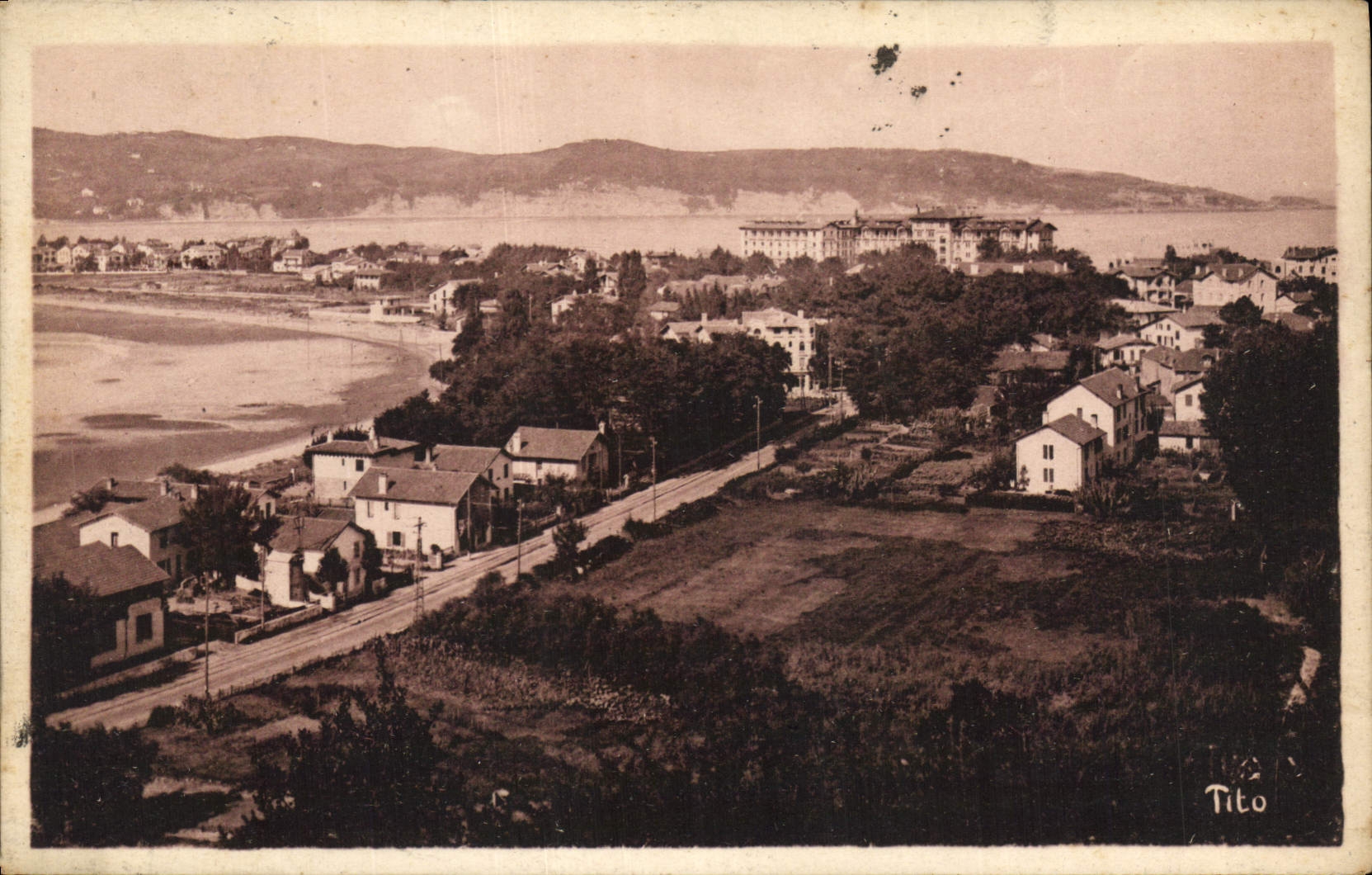 Hendaye-Plage — Vue générale — Bloc frères, Bordeaux