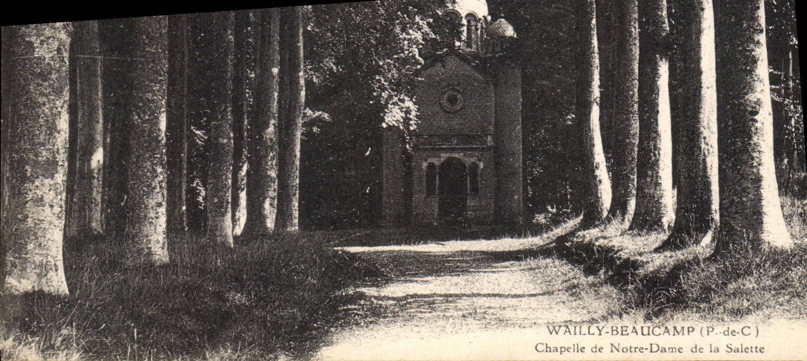 CPA Wailly Beaucamp P de C Chapelle de Notre Dame de la Salette 