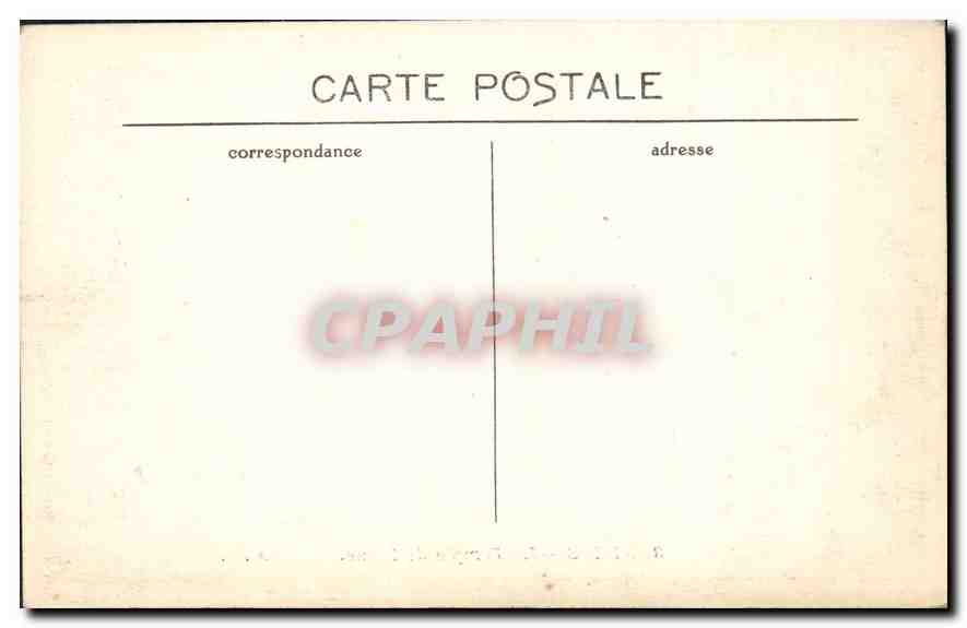 CPA Nimes Le Temple de Diane  — Rückseite