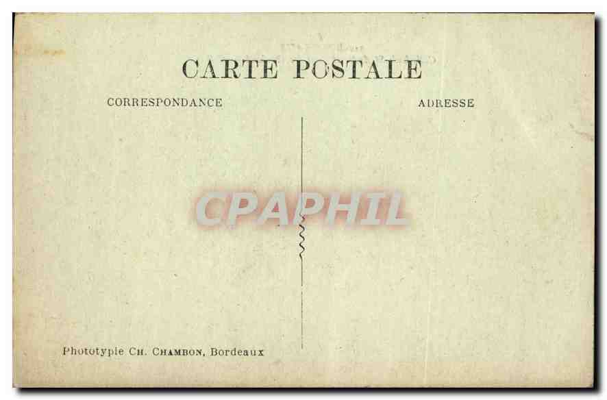 CPA Bordeaux Cathedrale St Andre et Tour Pey Berland  — Verso