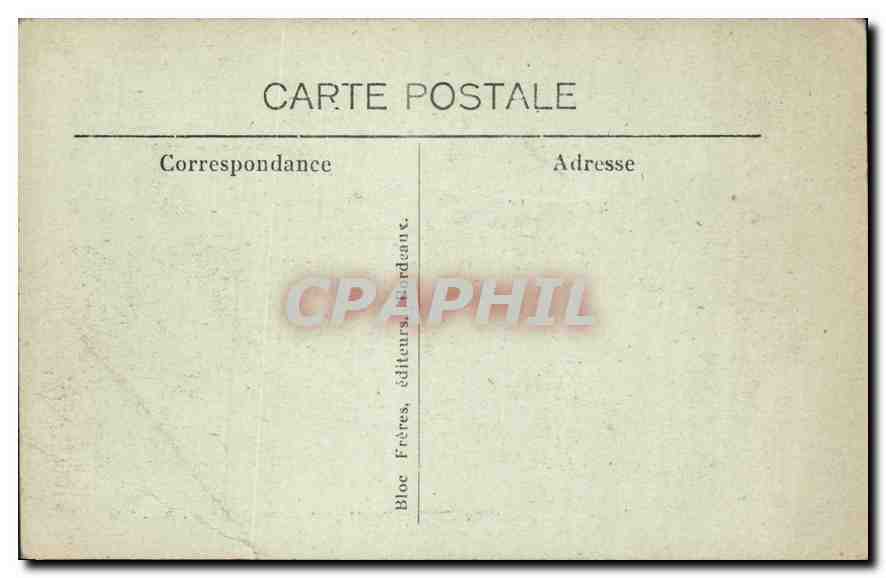 Arcachon (Côte d'Argent) — Marée basse — BR - 4208 — Rückseite