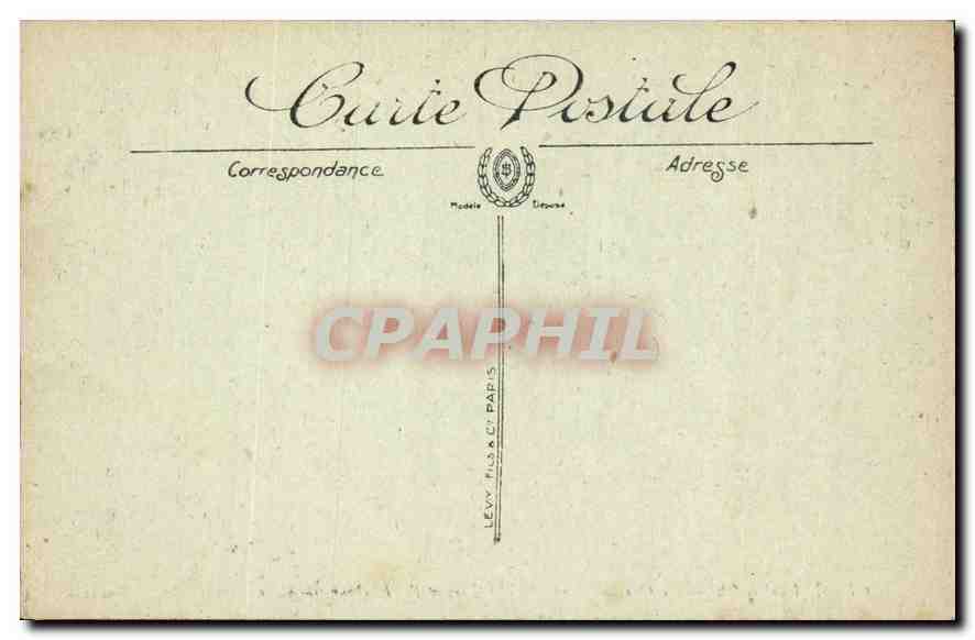 CPA Marseille Le Quai du Port  — Rückseite