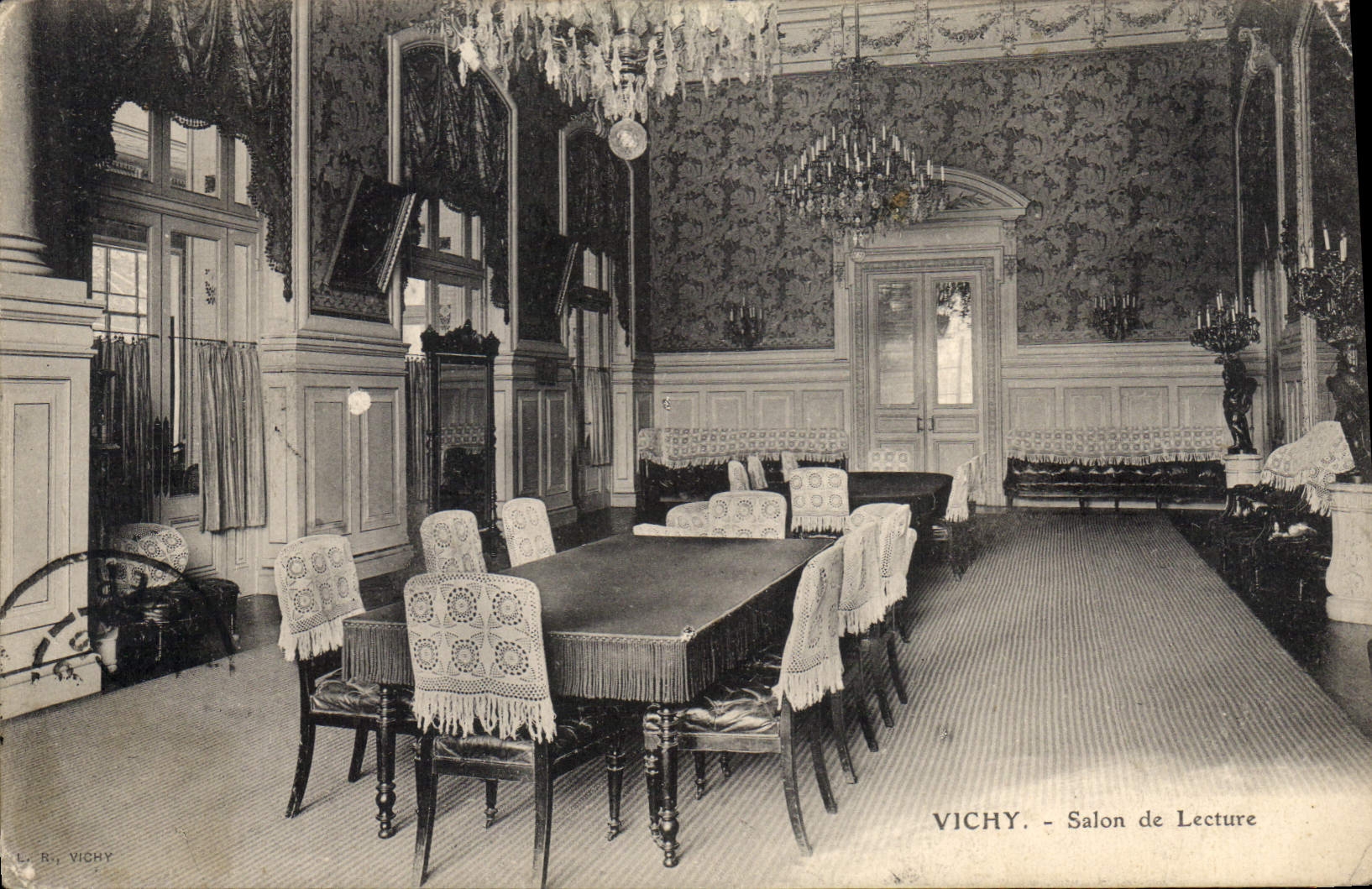 Vichy - Salon de Lecture — éditeur L. Ri. Vichy