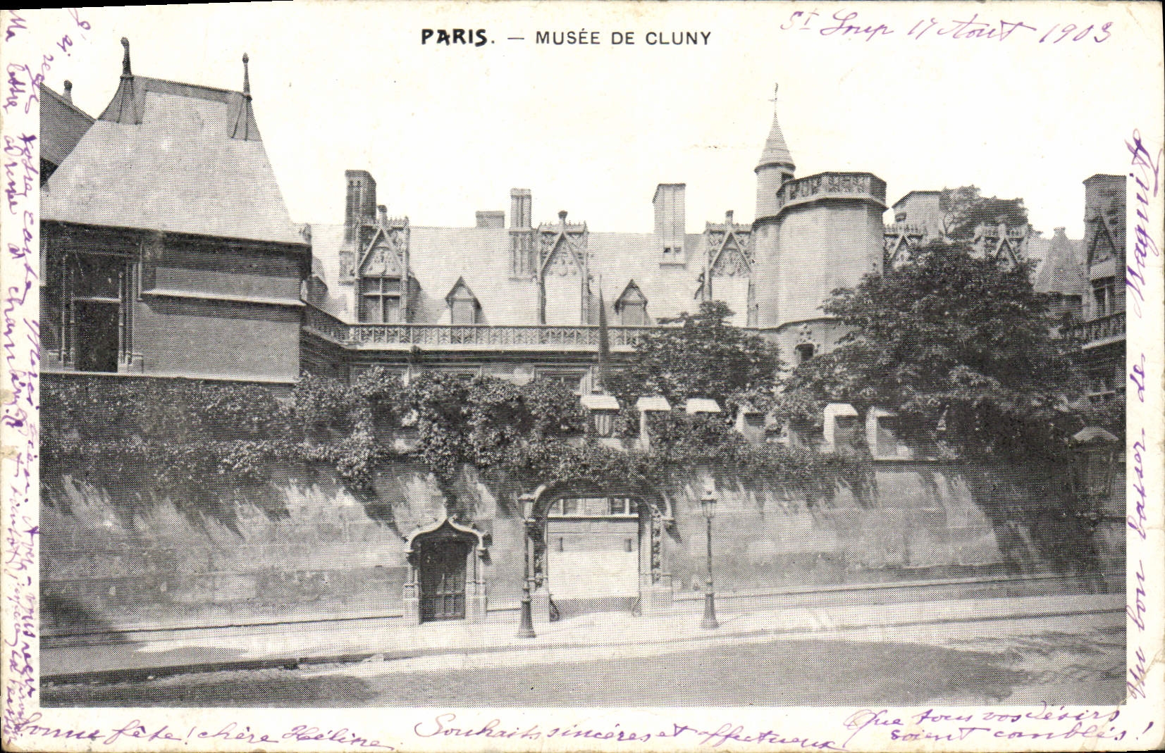 Paris — Musée de Cluny — St Grégoire Urtat 1903 - Recto