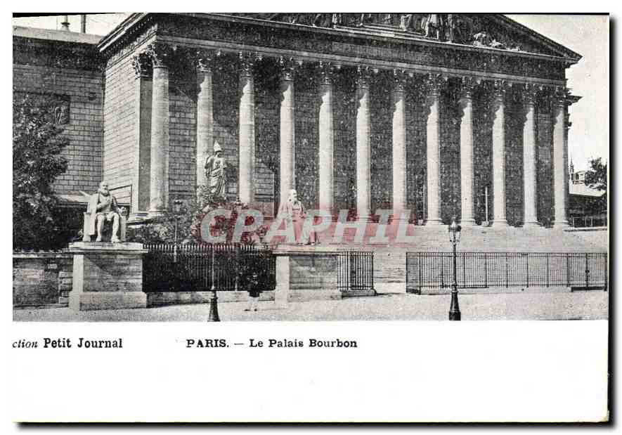 CPA Paris Le Palais Bourbon 