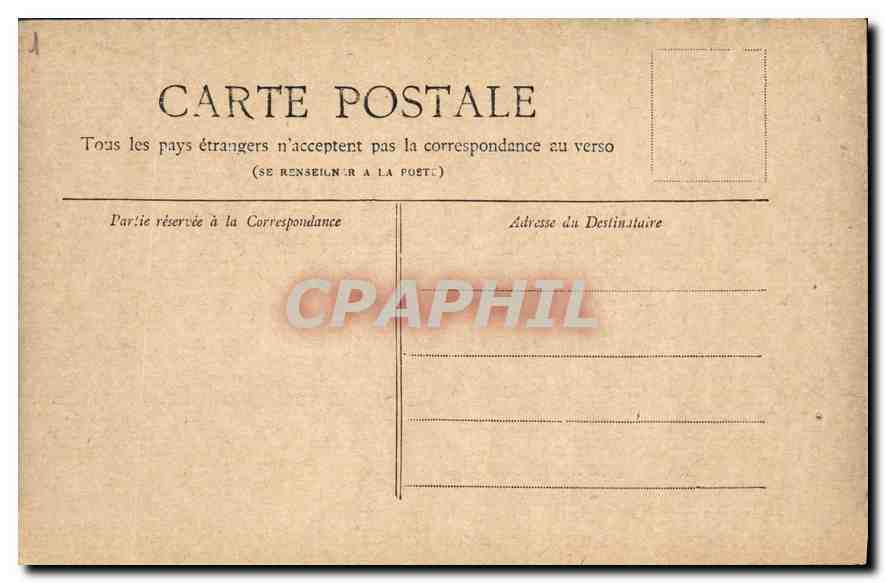 CPA Collection Petit Journal Paris Le Parc Monceau La Naumachie  — Rückseite